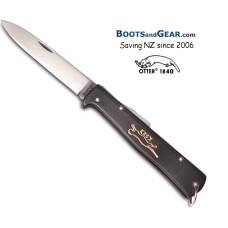 MERCATOR OTTER KNIVES Black STAINLESS blade. Very best price in