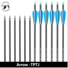 Topoint TPTJ 42HS Carbon Arrow x6 700 Spine - 4.2 I.D. 40lb