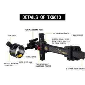 Topoint TX9610 Bow Sight